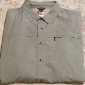 The North Face Men's XL Light Green S/S Shirt